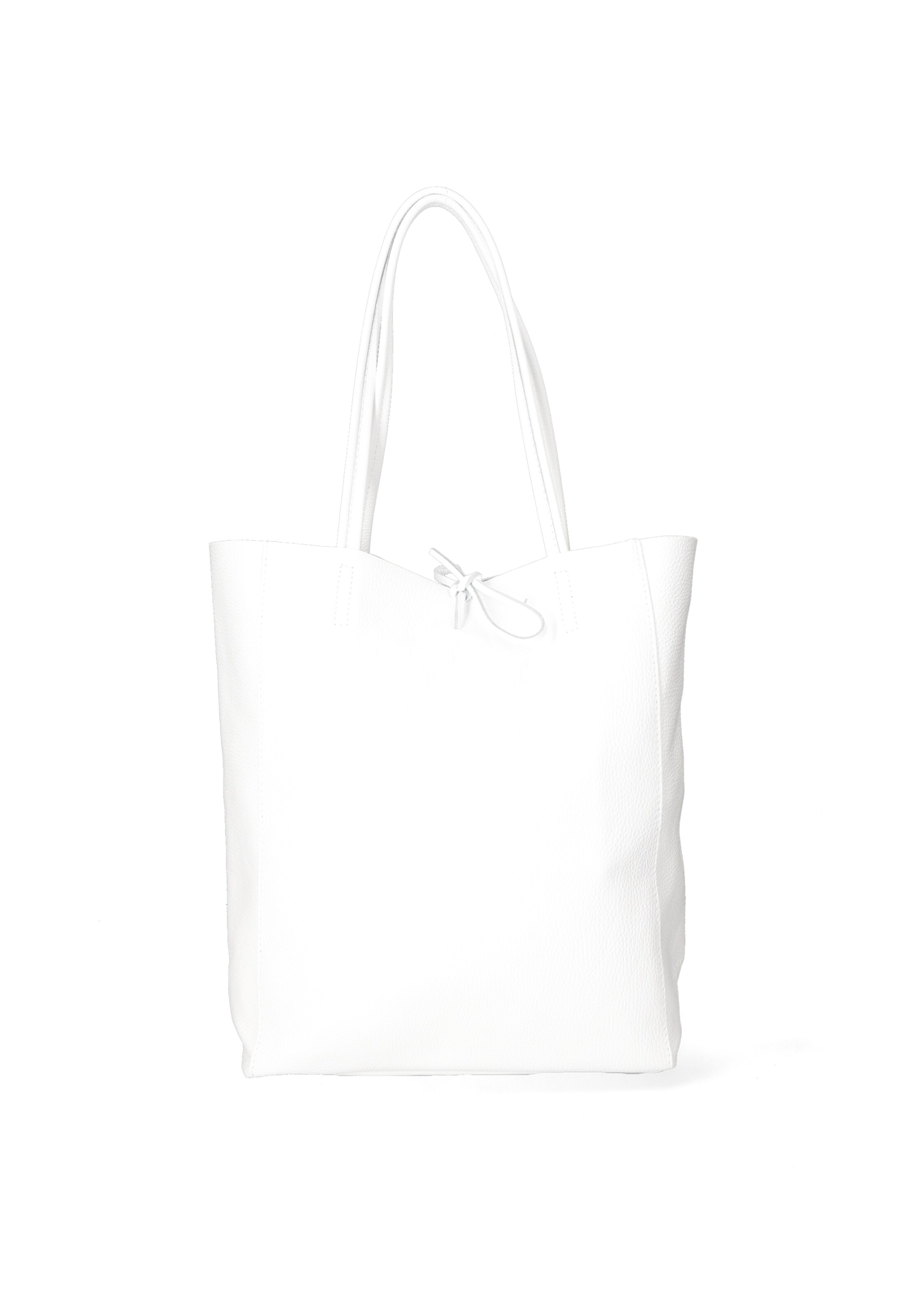 CHICCA BORSE Shopper in Wit: voorkant