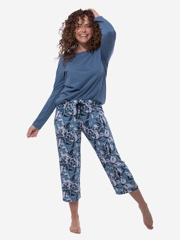 Ammann Pajama 'Night & Home' in Blue