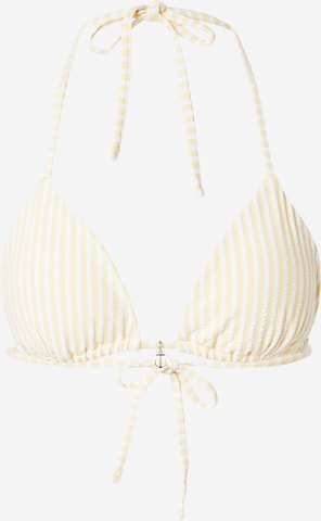 Triangolo Top per bikini di Abercrombie & Fitch in giallo: frontale