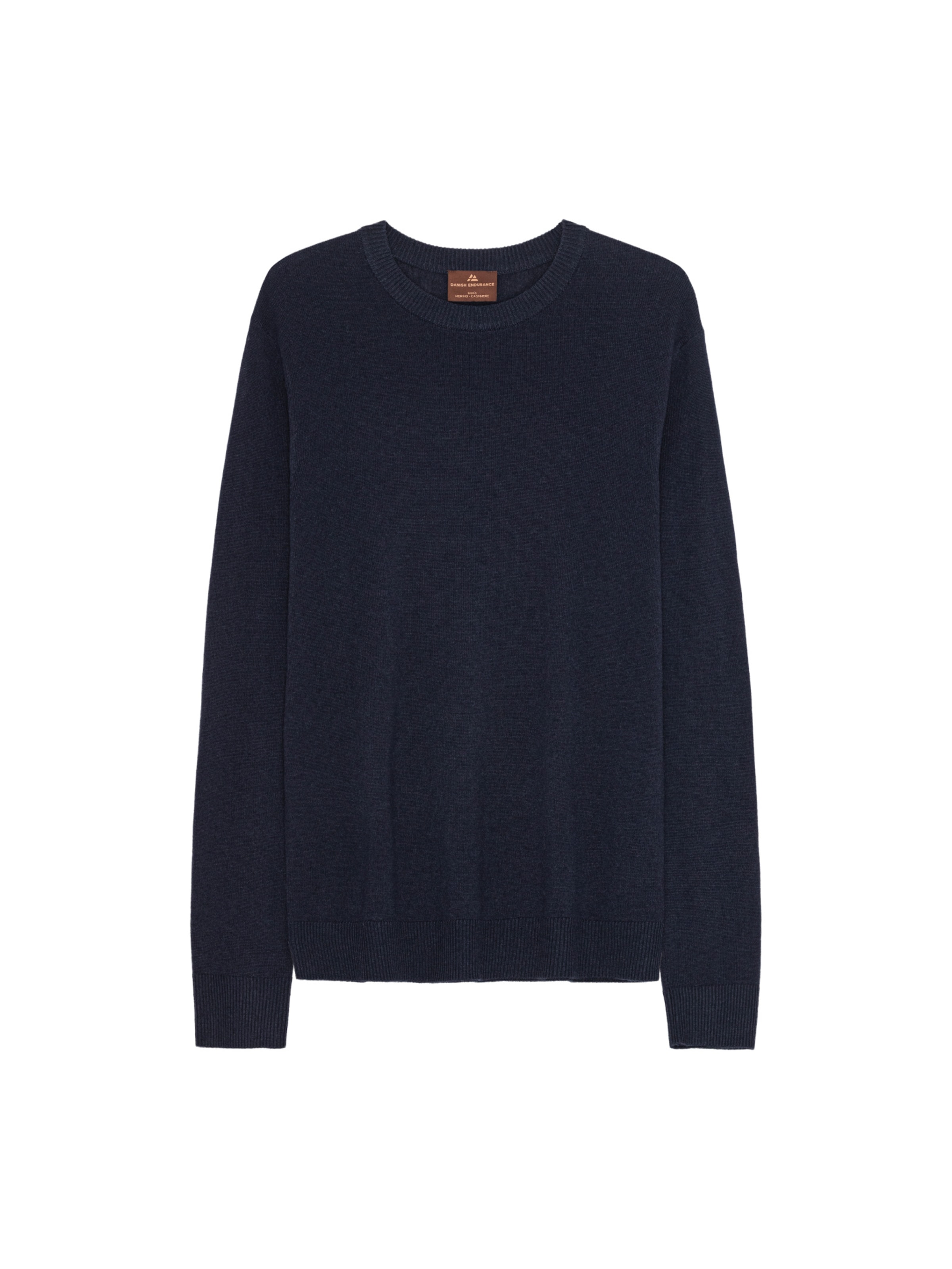 DANISH ENDURANCE Pullover 'Heritage Merino Cashmere' i blå: forside