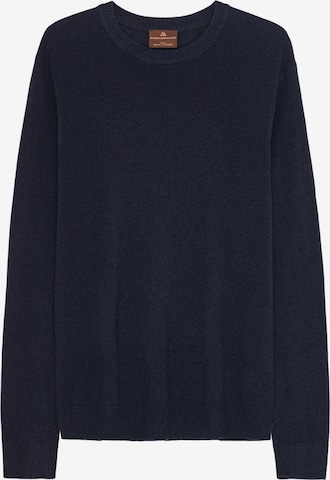 DANISH ENDURANCE Pullover 'Heritage Merino Cashmere' i blå: forside