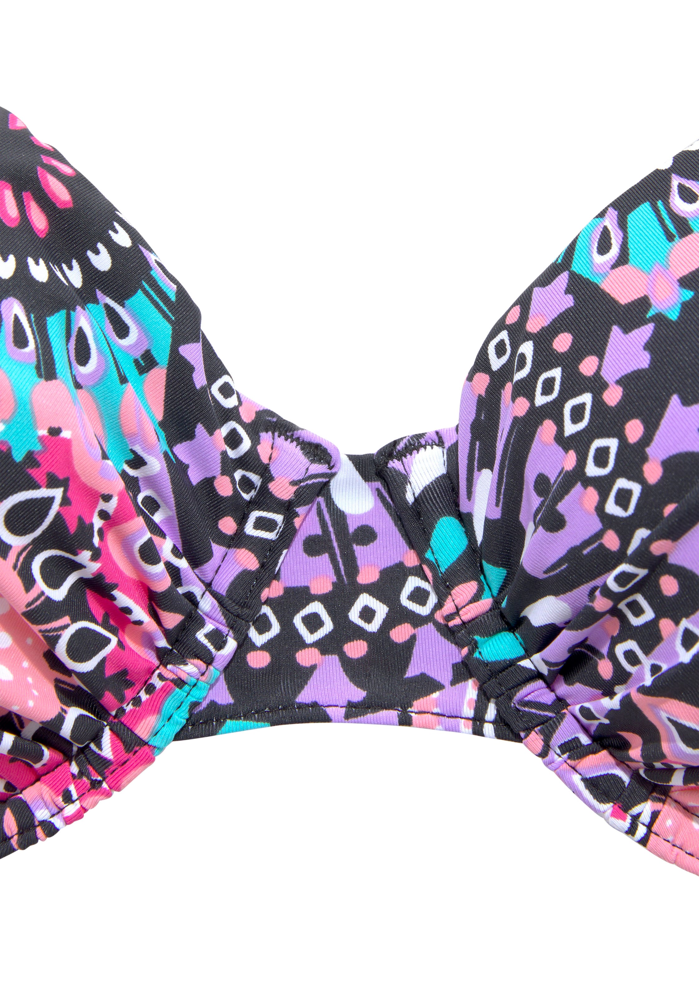 LASCANA Бюстгальтер под футболку Бикини в Смешанный