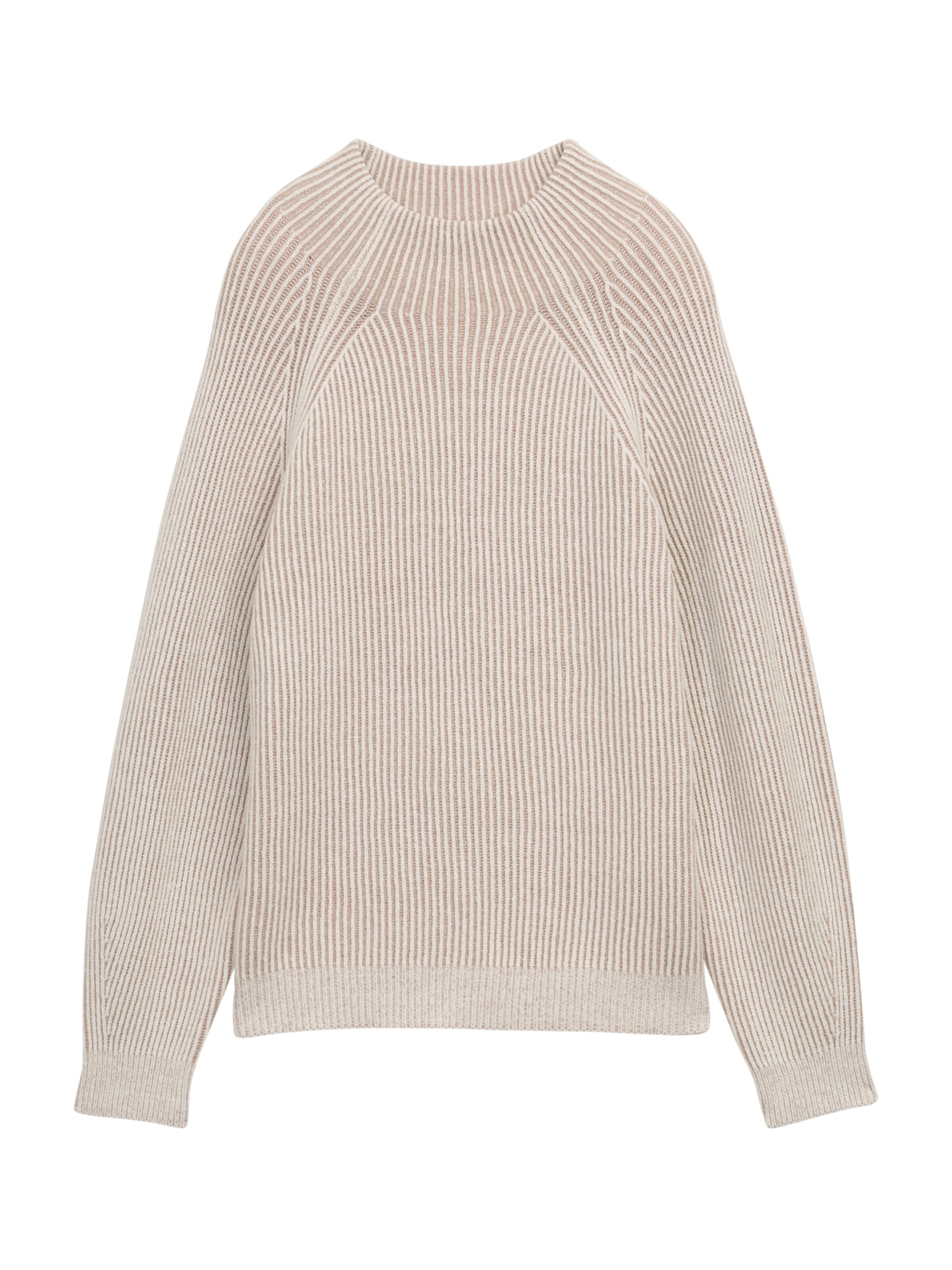 TOM TAILOR Trui in Beige: voorkant