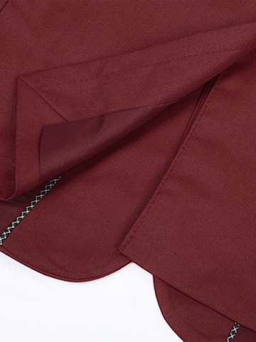 YOUTHUP Slim fit Suit Jacket 'Prägung' in Red