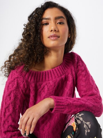 Noisy may Sweater 'MARTA' in Purple