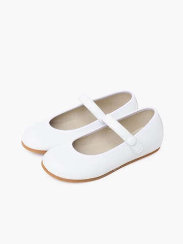 Ballerines Pisamonas en blanc