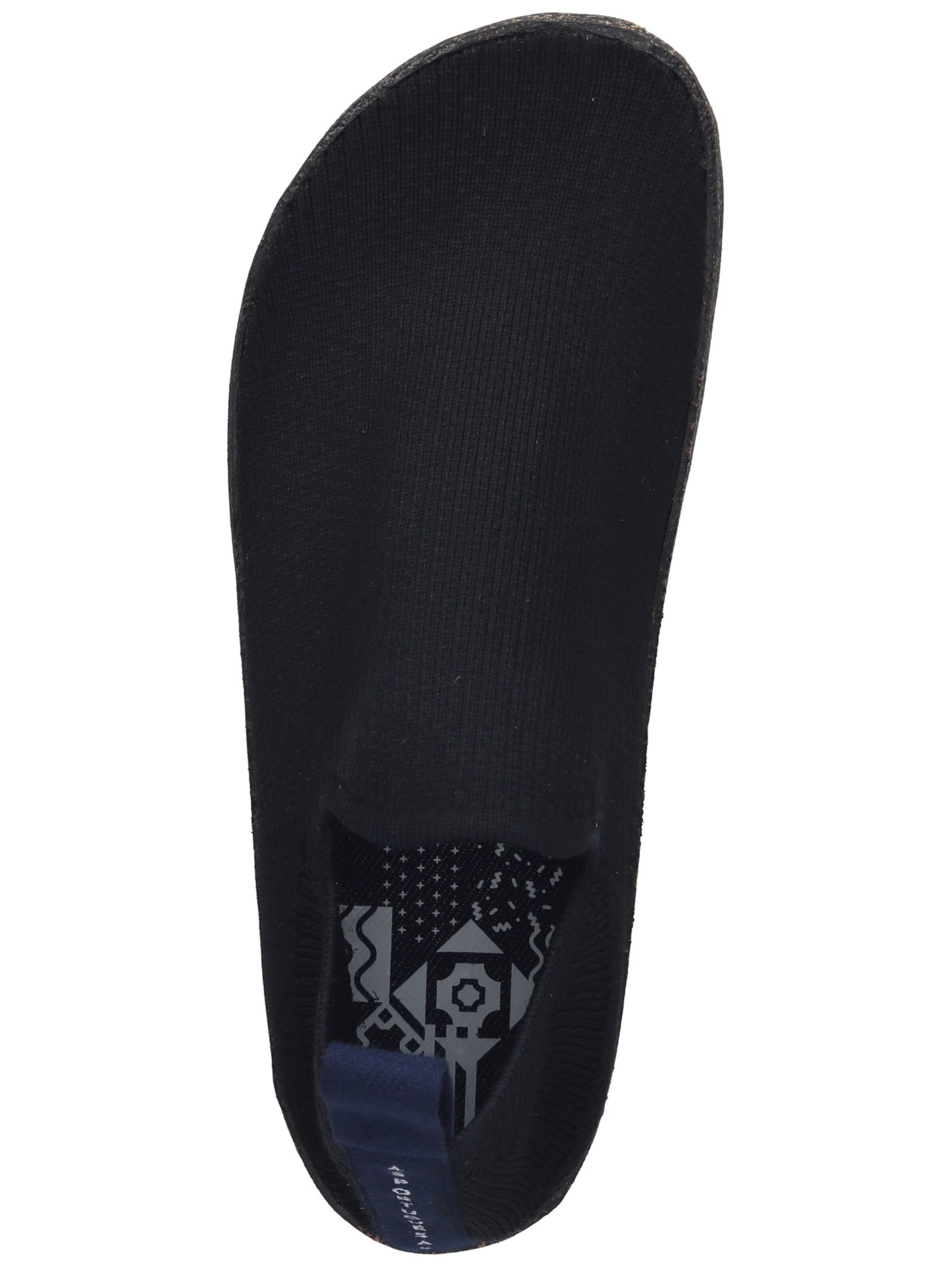 Asportuguesas Hausschuhe in Schwarz