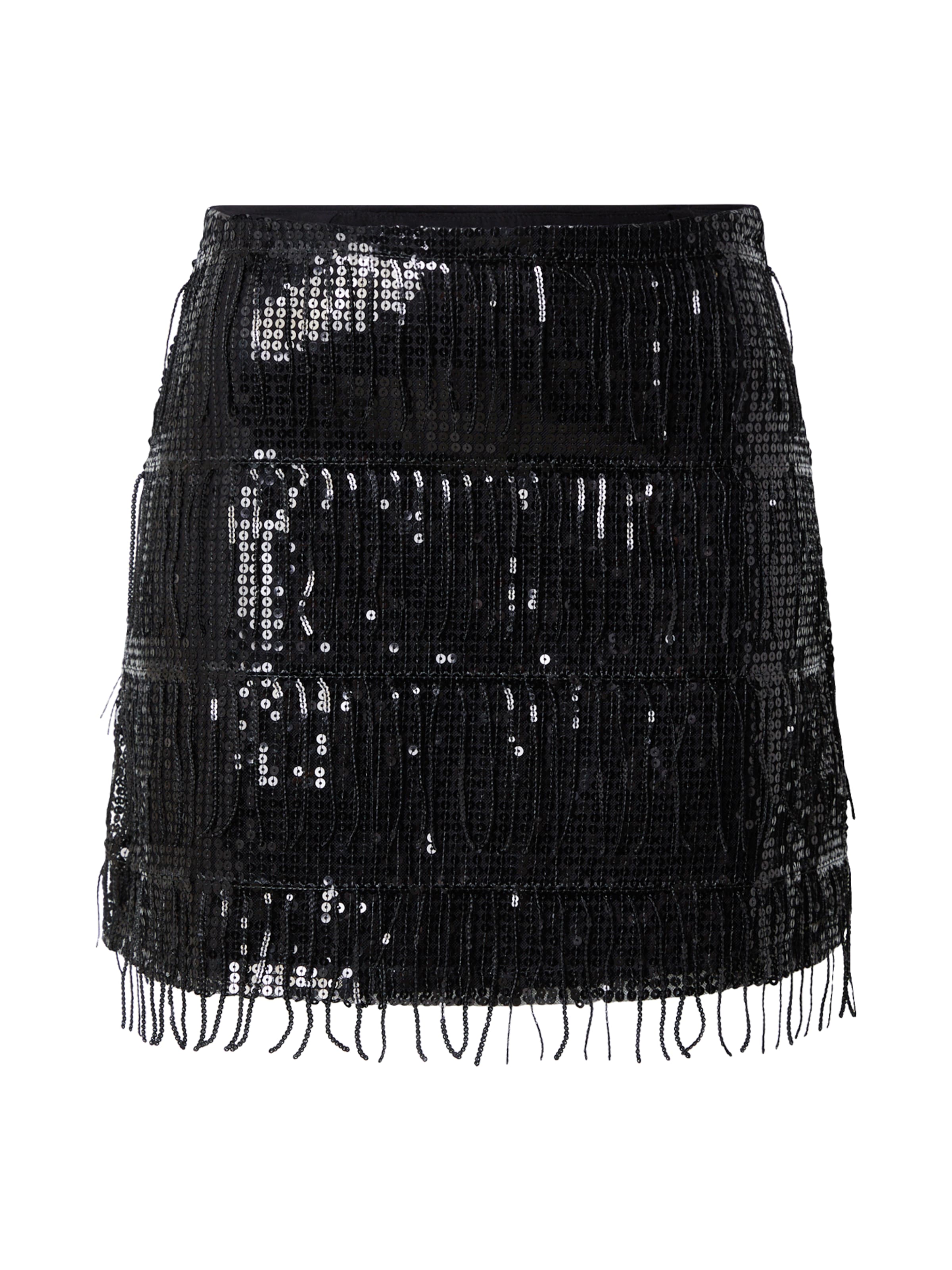 OBJECT Юбка в Черный: спереди