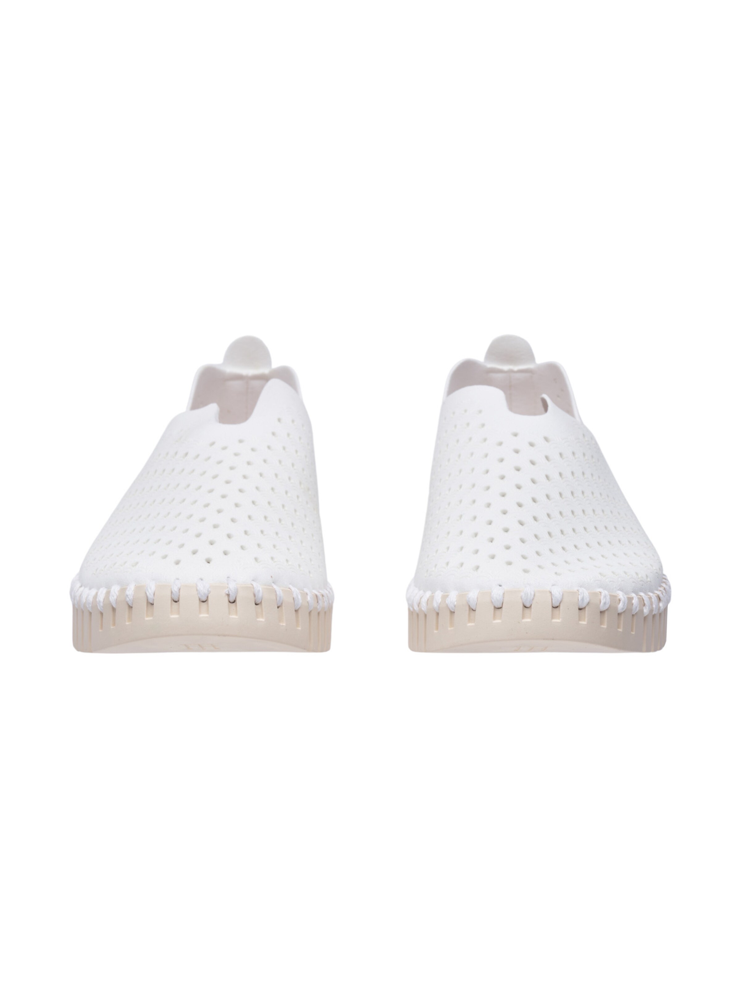 ILSE JACOBSEN Slip-on 'Tulip' in Wit