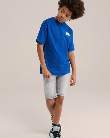 WE Fashion Shirt in Blue