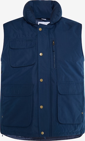 MO Vest in Blue: front