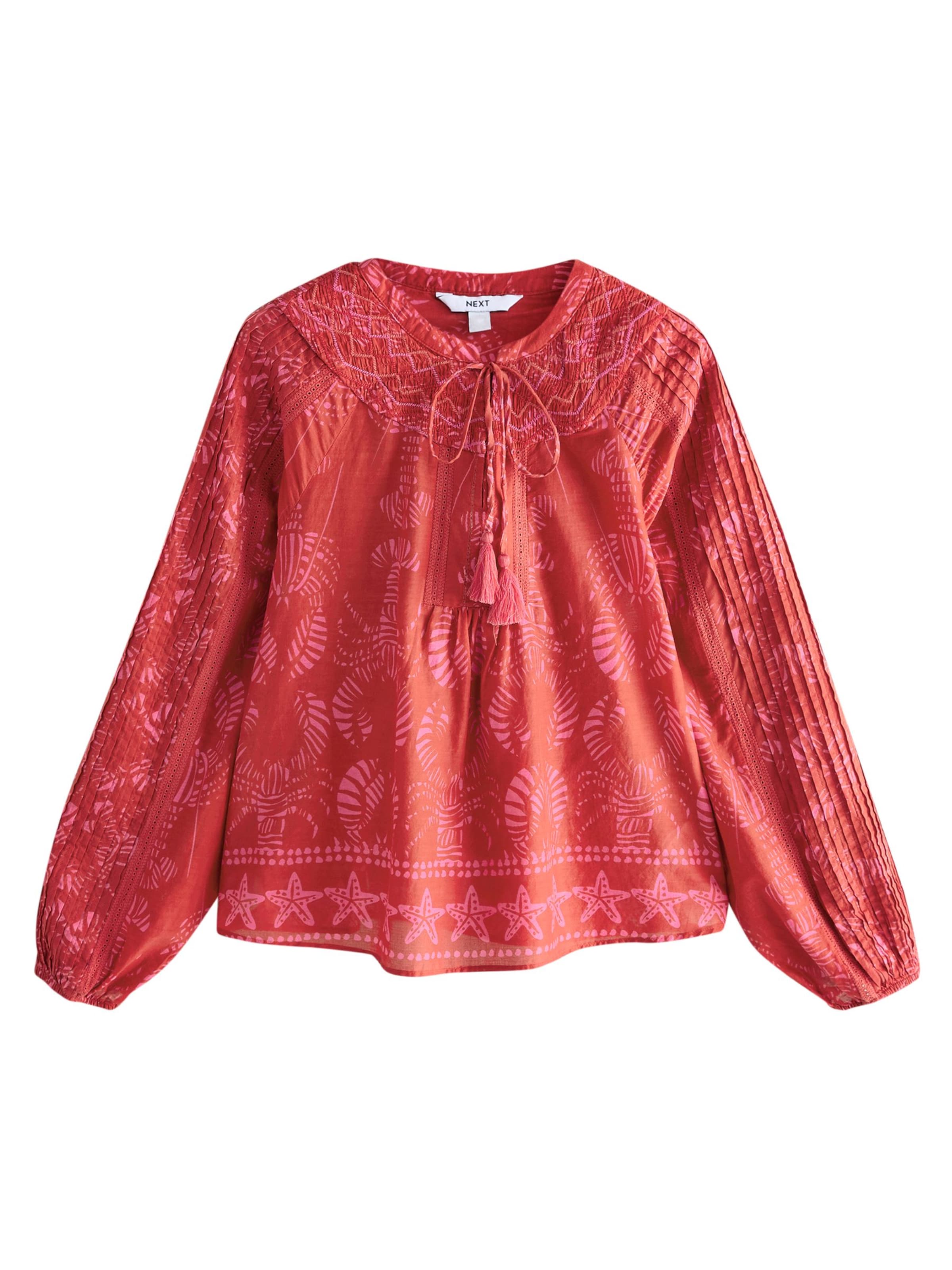 Next Bluse in Rot: Vorderseite