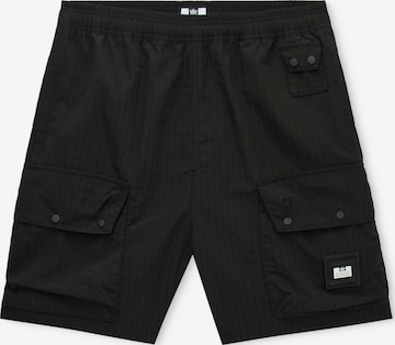 Weekend Offender Regular Shorts in Schwarz: Vorderseite