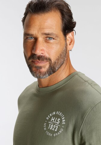 H.I.S Shirt in Grün