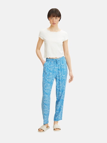 TOM TAILOR DENIM Regular Hose in Blau: predná strana