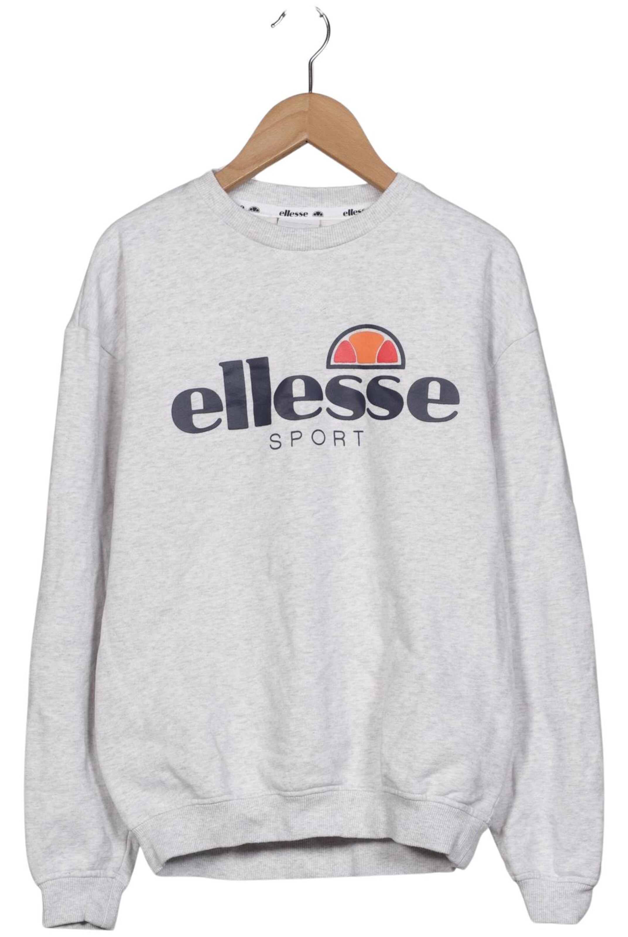 ELLESSE Sweatshirt & Zip-Up Hoodie in S in Grey: front