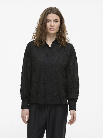VILA Bluse i sort: forside