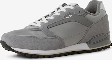 BOSS Platform trainers ' Parkour' in Grey: front