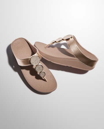 FitFlop Zehentrenner 'Dianette' in Gold