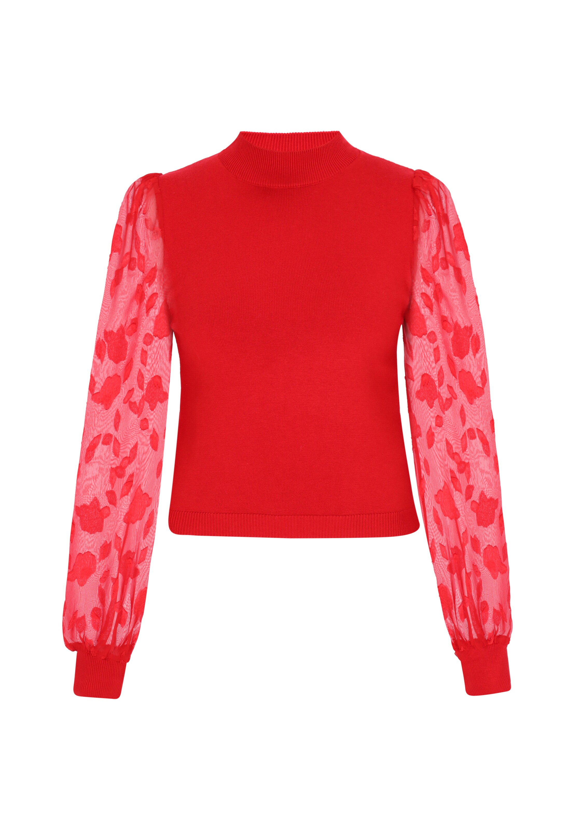 faina Pullover in Rot: Vorderseite