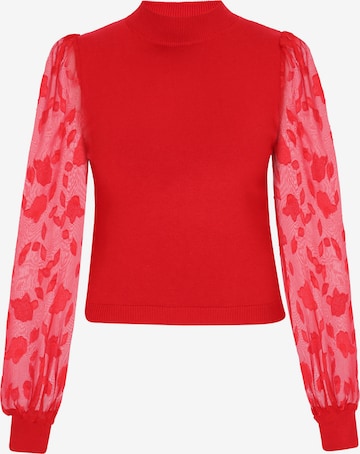 faina Pullover in Rot: Vorderseite