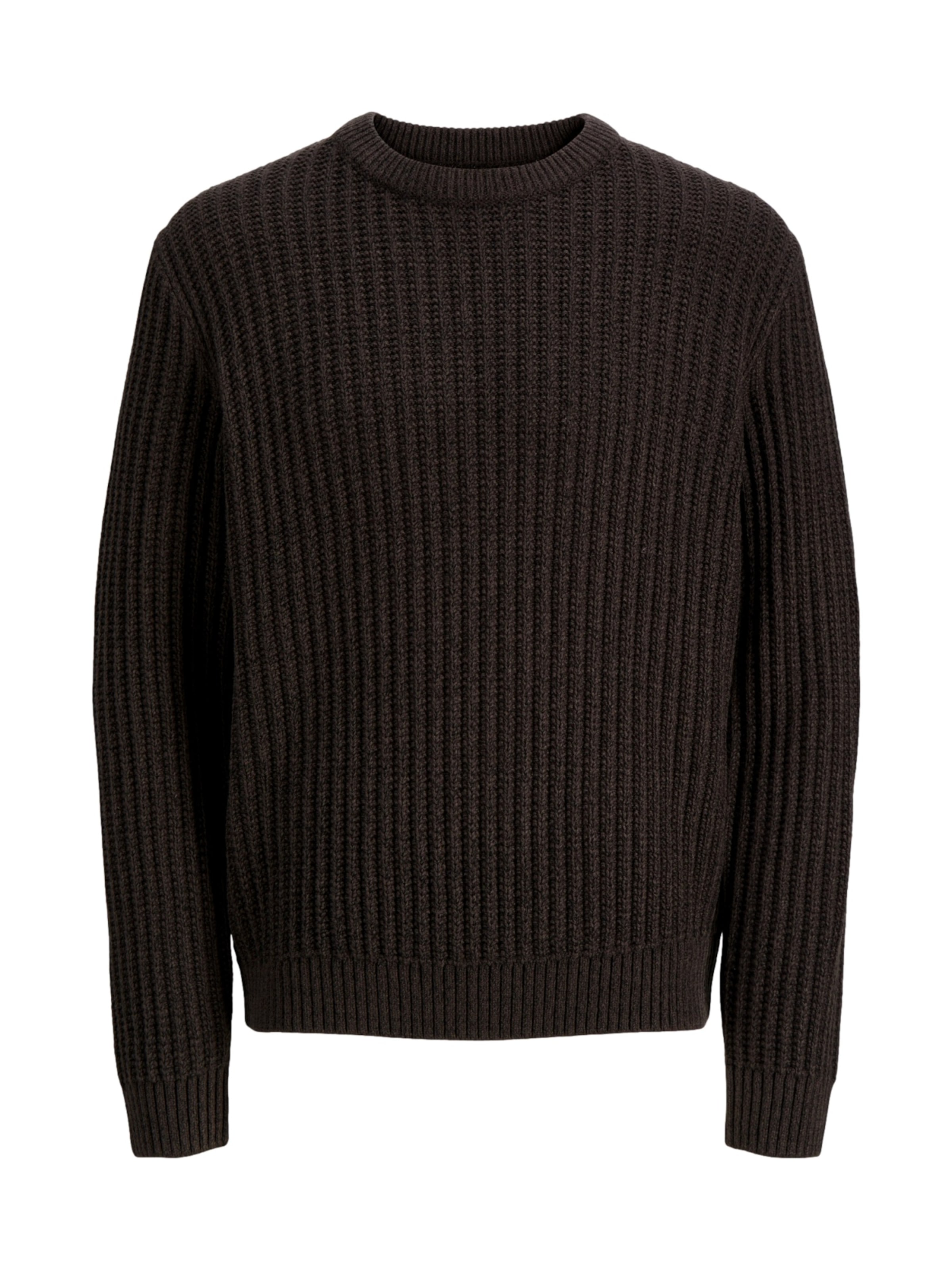 Jack & Jones Junior Pullover 'JJJAXON' in Braun: Vorderseite