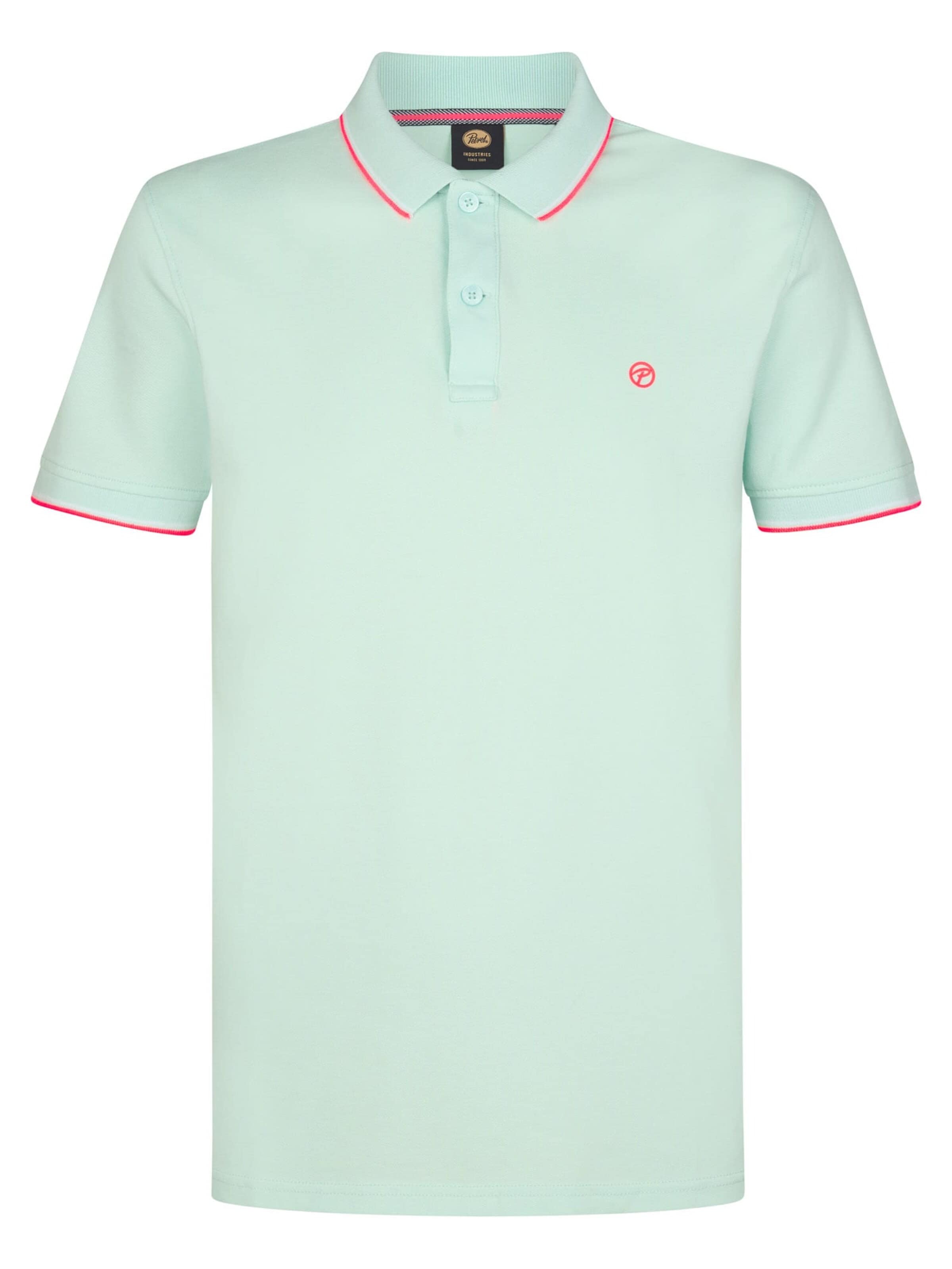PETROL INDUSTRIES MEN Shirt in Groen: voorkant