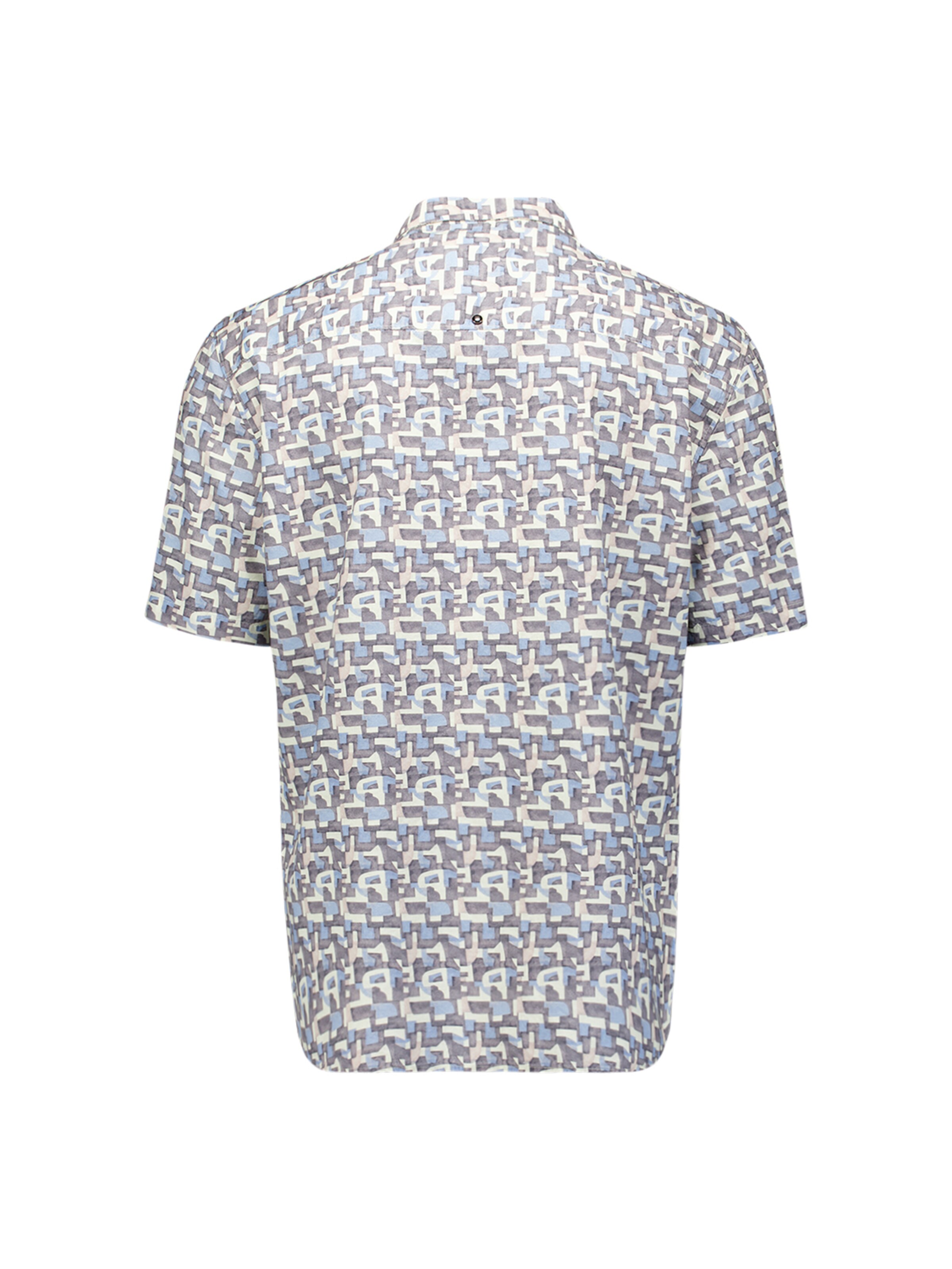 No Excess Regular fit Button Up Shirt in Grey