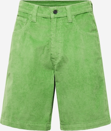 Levi's Skateboarding Pants in Green: front