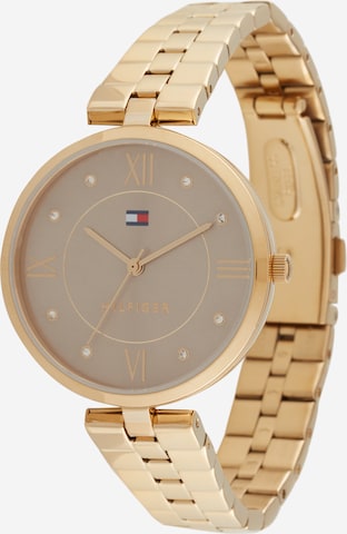 TOMMY HILFIGER Analoog horloge in Goud: voorkant