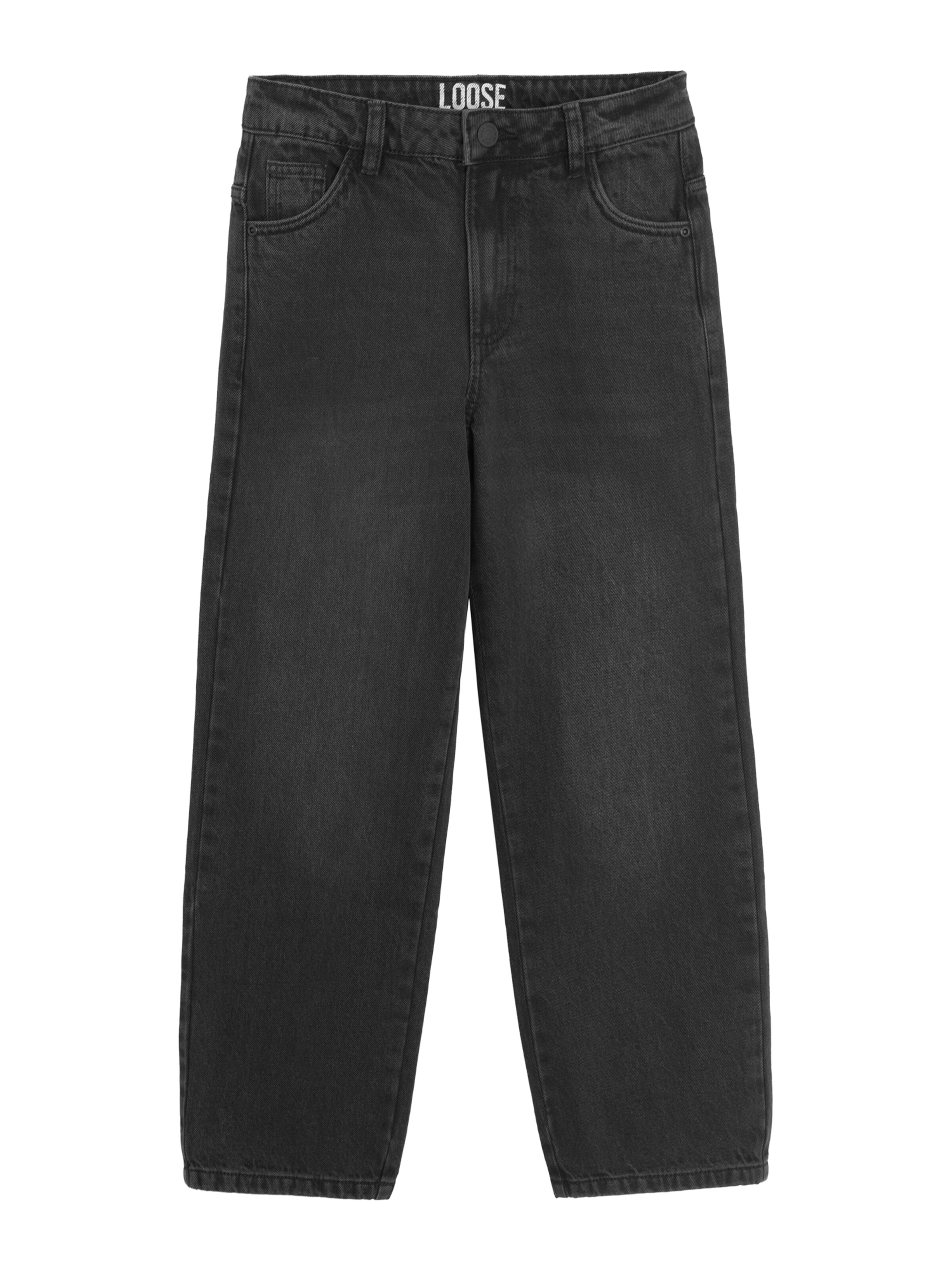 Cool Club Regular Jeans in Black: front