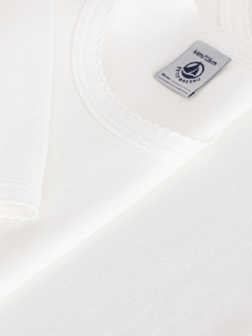 PETIT BATEAU - Camiseta en blanco