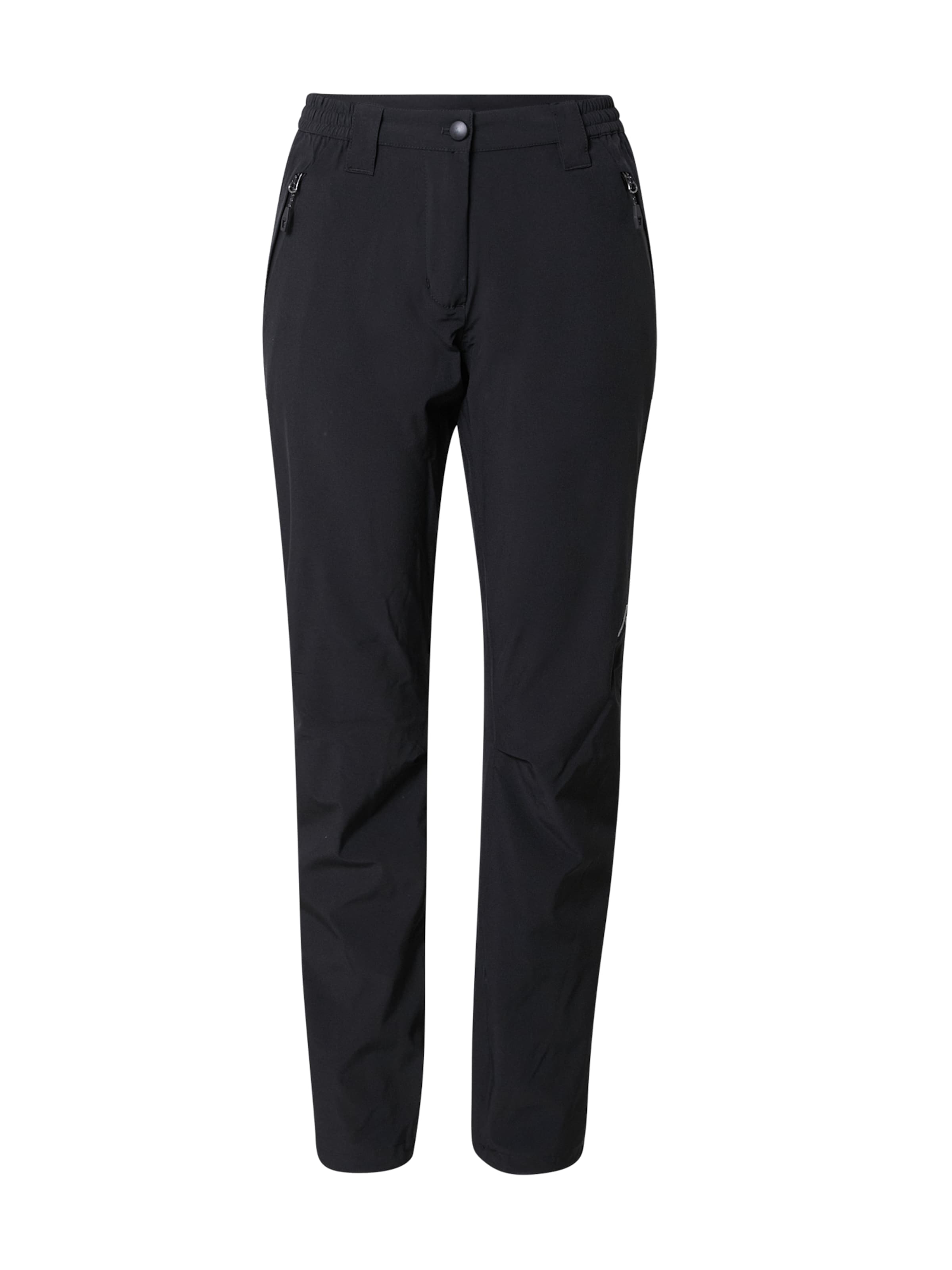 Rukka Štandardný strih Outdoorové nohavice 'PELTTARI' - Čierna: predná strana