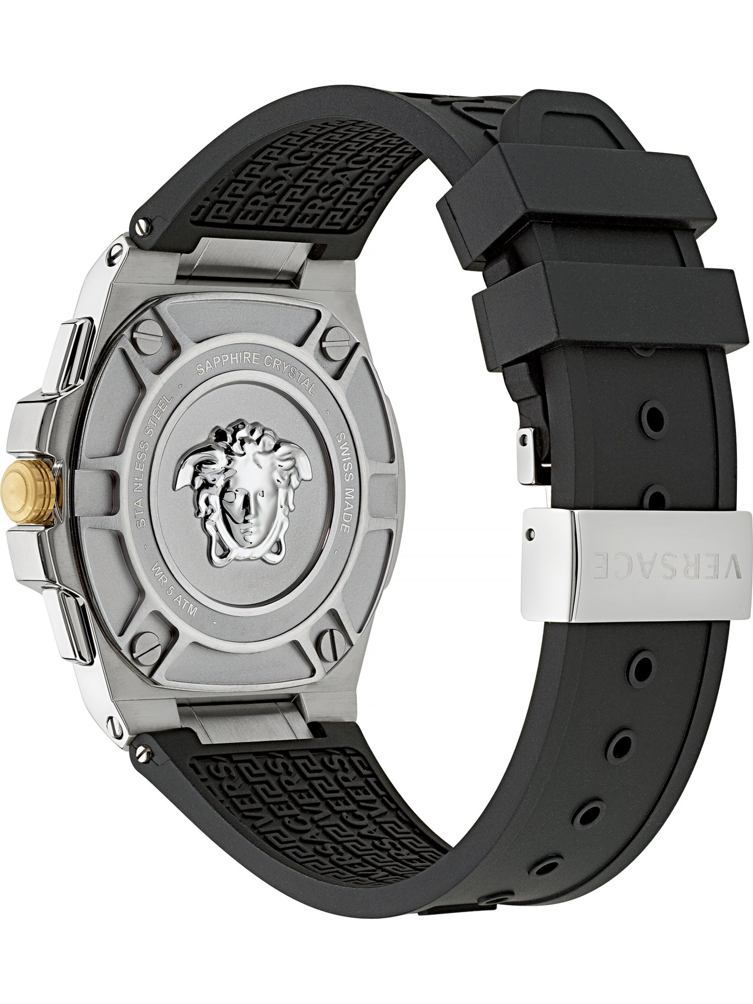 VERSACE Uhr in Schwarz