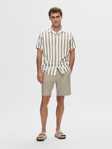 SELECTED HOMME Comfort fit Overhemd 'Regair' in Groen