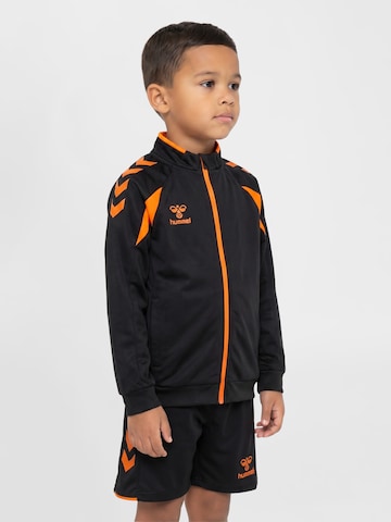 Hummel Sports sweat jacket 'Core 2.0' in Black: front