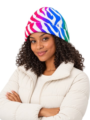 Rune Beanie in Blue