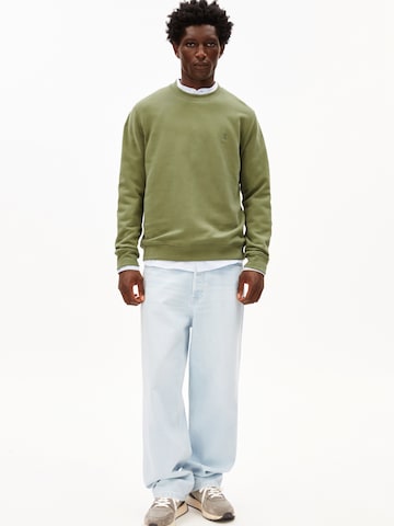 ARMEDANGELS Bluzka sportowa 'BAARO' w kolorze zielony