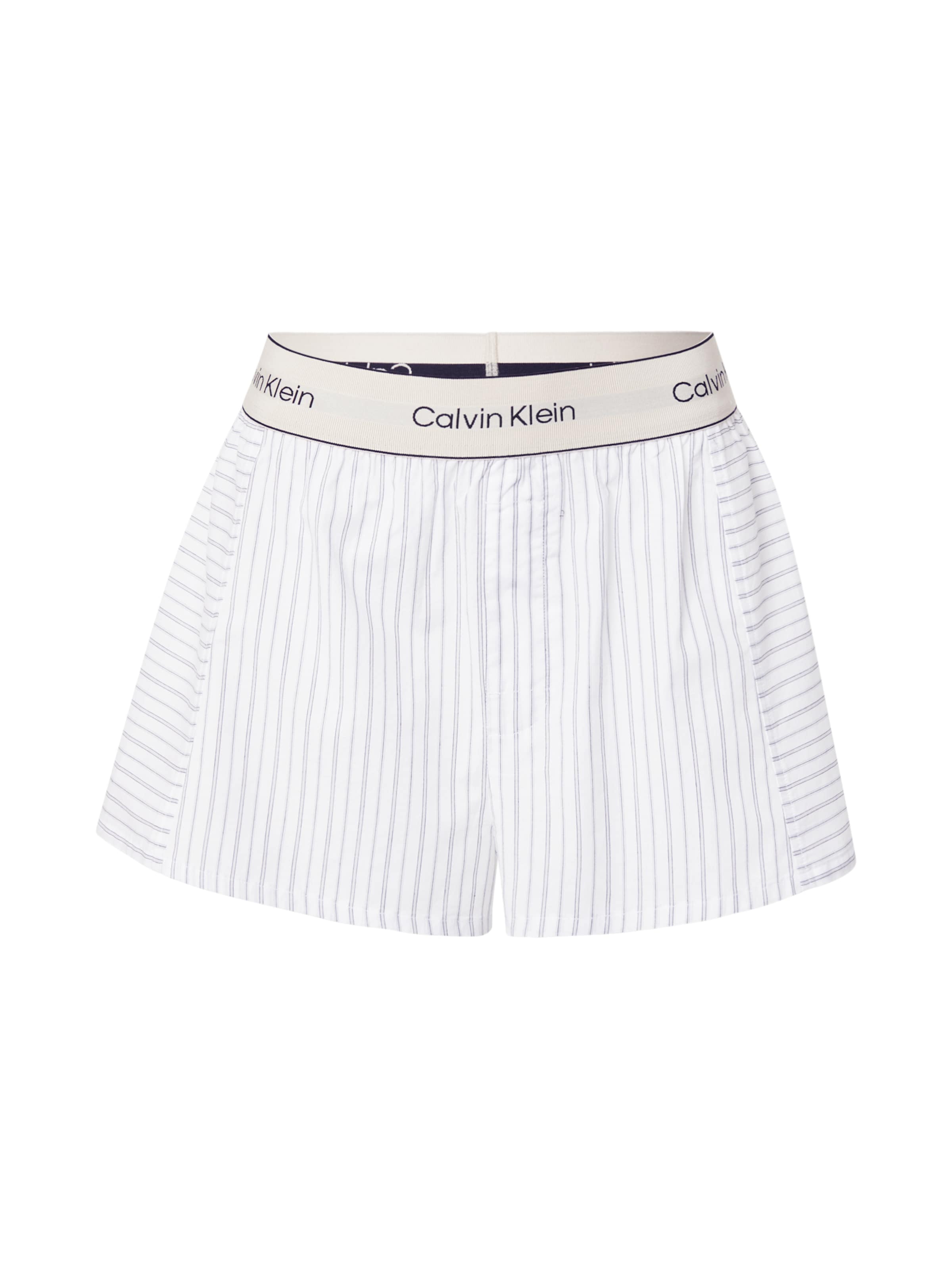 Calvin Klein Underwear Παντελόνι πιτζάμας σε λευκό: μπροστά