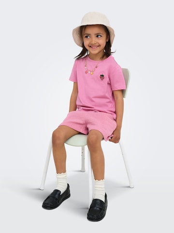 ONLY GIRLS Bluser & t-shirts 'KMGVega' i pink