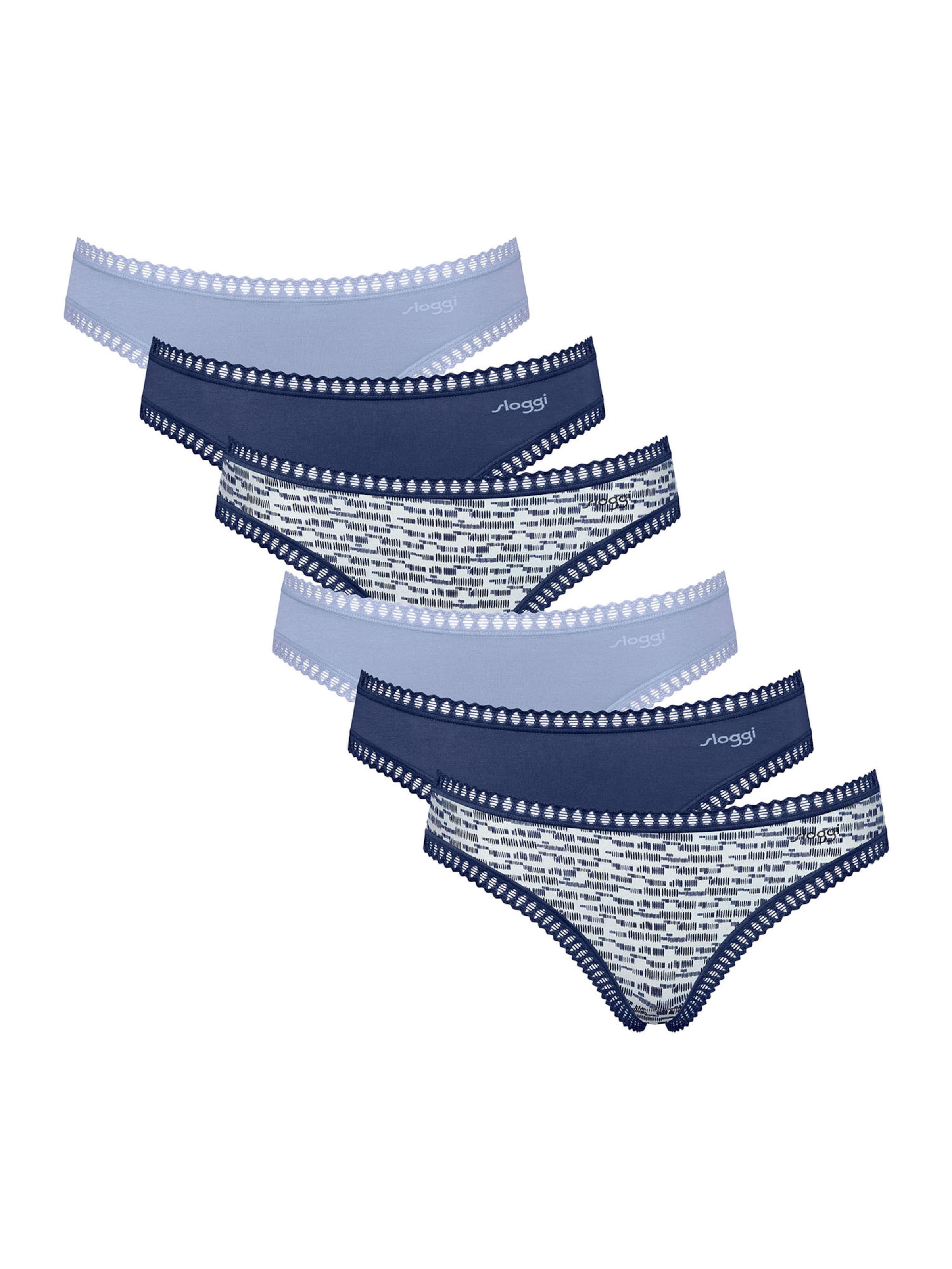 Slip 'GO Crush' SLOGGI en bleu : devant
