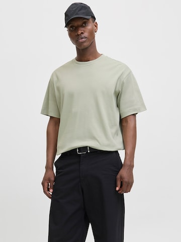 Maglietta 'JJEUrban Edge' di JACK & JONES in verde: frontale