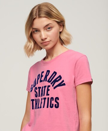 Superdry Shirt in Roze