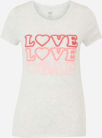 Gap Petite T-Shirt in Grau: predná strana