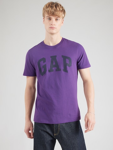 GAP Shirt 'EVERYDAY' in Lila: voorkant