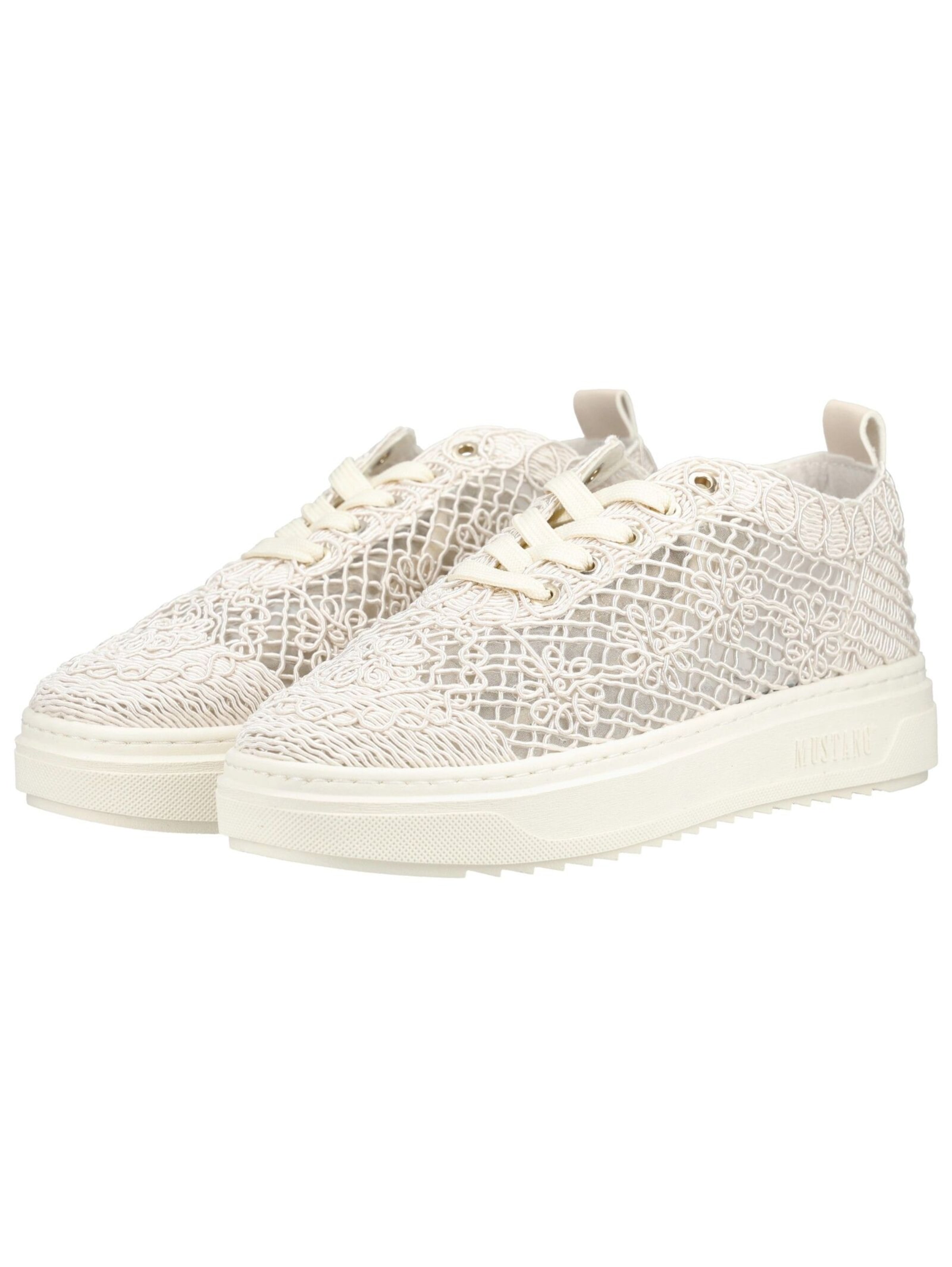 MUSTANG Sneakers laag in Beige