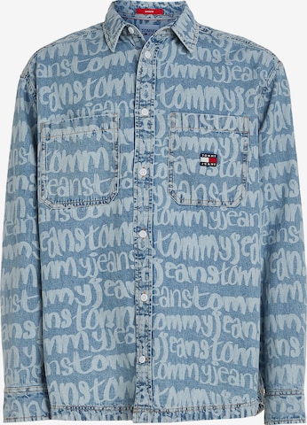 Tommy JeansPrijelazna jakna - plava boja: prednji dio