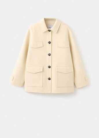 MANGO Jacke 'Sobre' in Beige