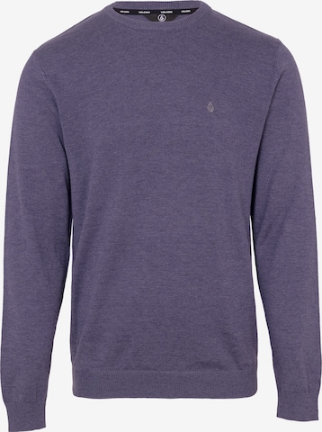 Volcom Sweater 'Uperstand' in Purple: front