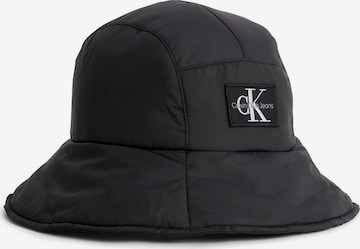 Calvin Klein Jeans Hat in Black: front